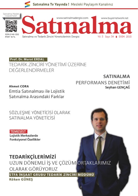 Satınalma Dergisi Ekim 2015 Sayısı