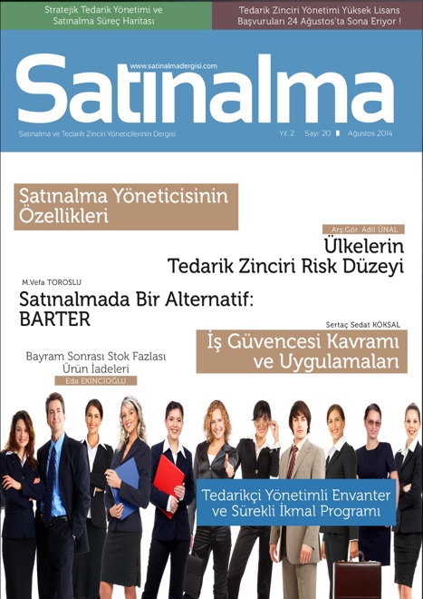 Satınalma Dergisi Ağustos 2014 Sayısı