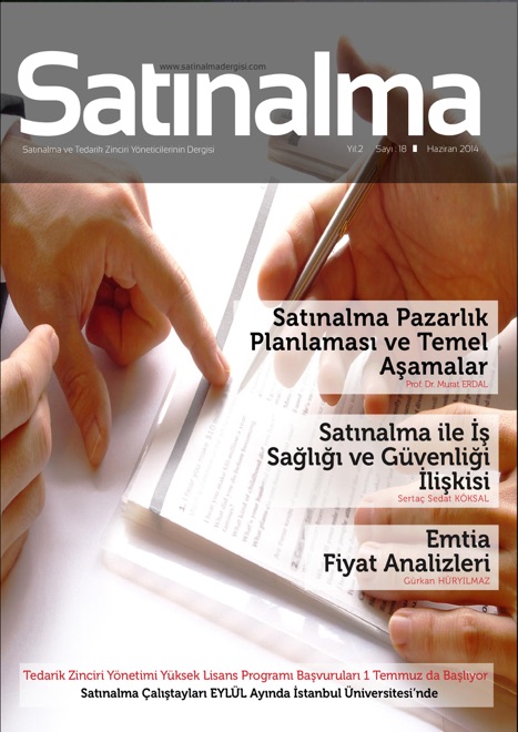 Satınalma Dergisi Haziran 2014 Sayısı