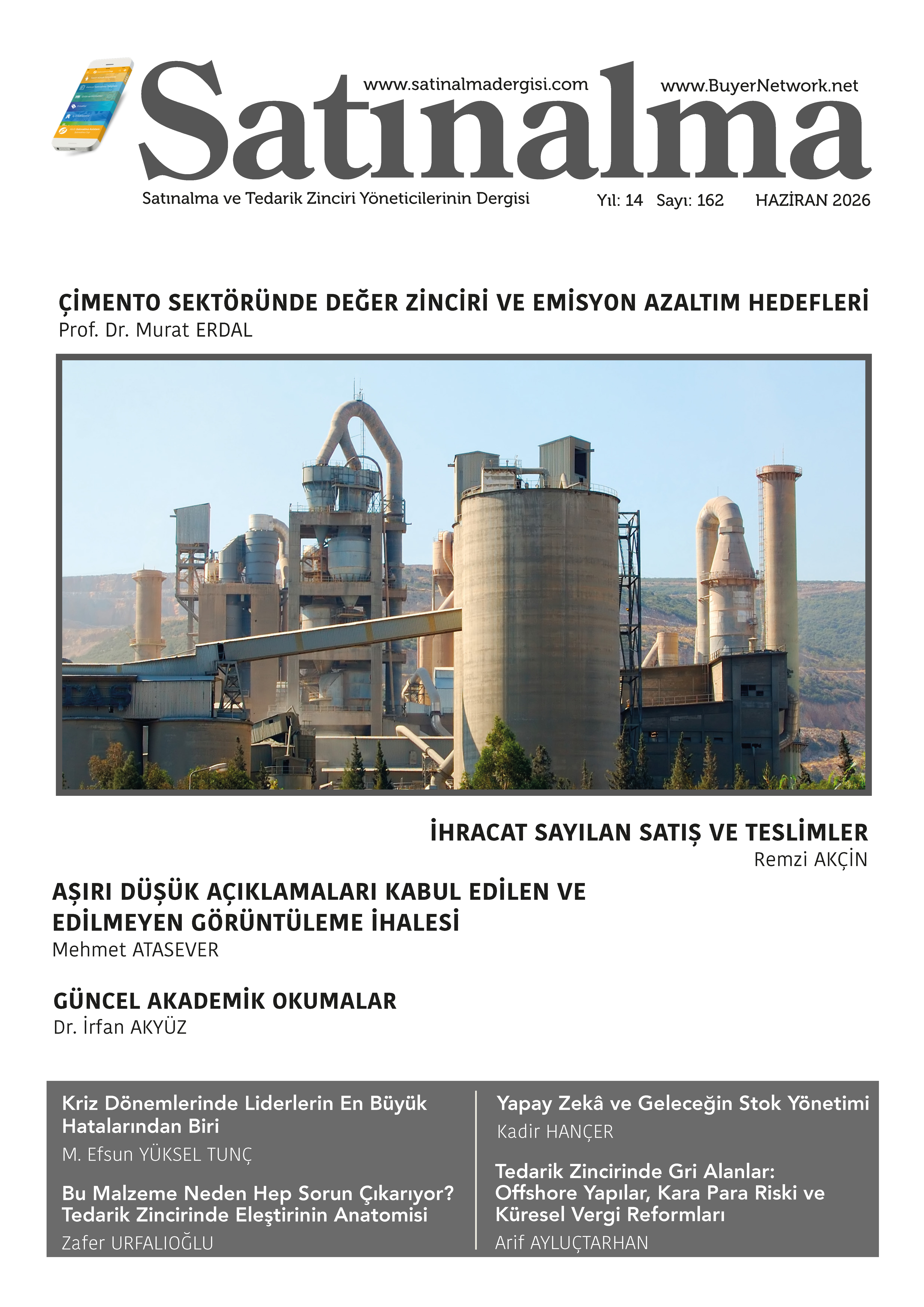 Satınalma Dergisi Haziran 2026