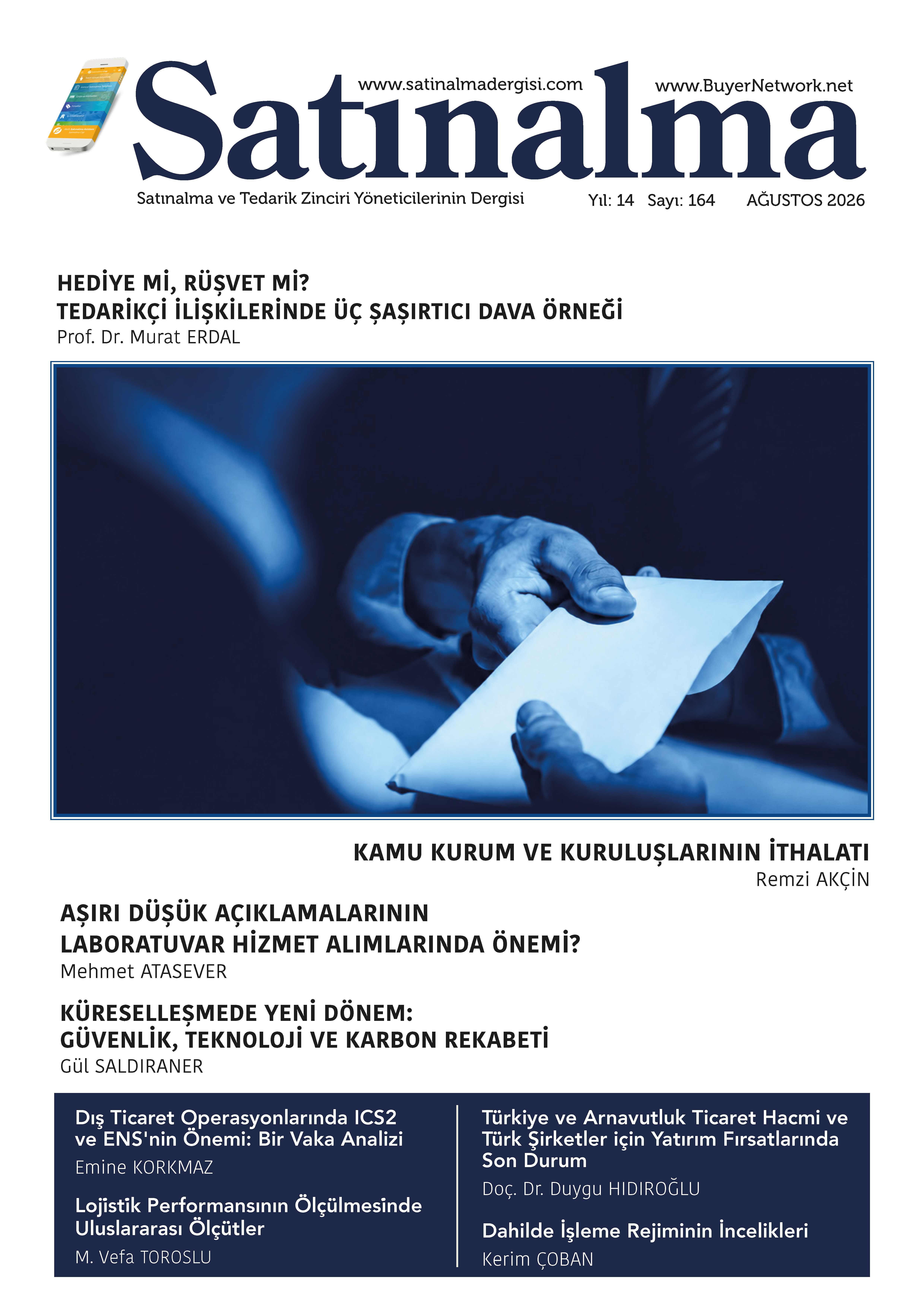Satınalma Dergisi Ağustos 2026